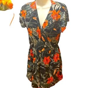 Cute Ladies Floral Print Jumper shorts